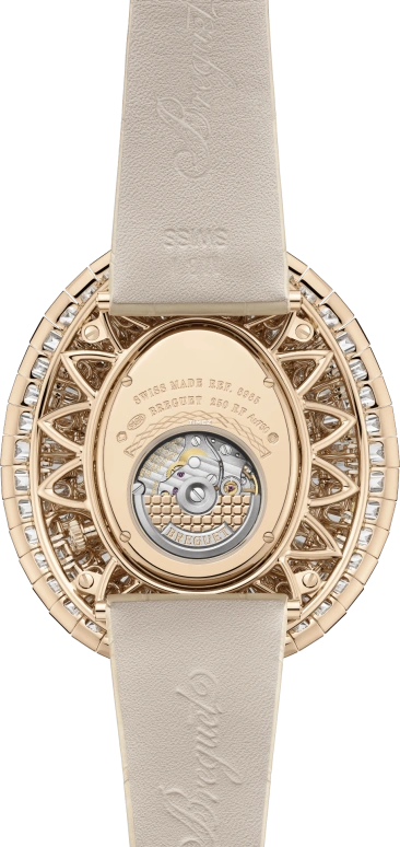宝玑,那不勒斯王后 24.50毫米,24.50毫米,宝玑金,黄金色,银色,自动上弦,38小时,自制机芯,那不勒斯皇后,GJE25BH20,GJE25BH20.8985DB