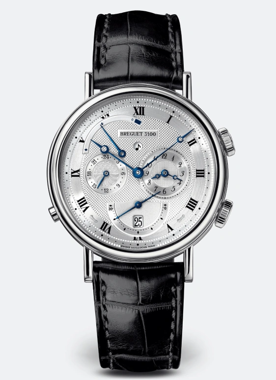 Breguet,Classique 39mm,39mm,White Gold,Silver,Automatic,Day,Power Reserve Indicator,Dule Time,Alarm,45hours,In-house Caliber,5707BB,5707BB/12/9V6