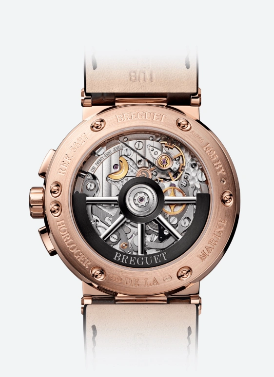 Breguet,Marine 42.30mm,42.30mm,Rose Gold,Silver,Automatic,Chronograph,Day,Flyback,5527BR,5527BR/12/9WV