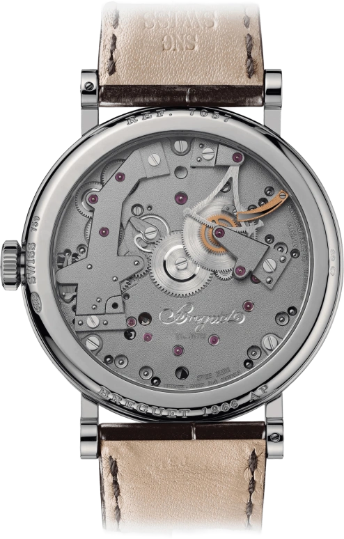 Breguet,Tradition 40mm,40mm,White Gold,Black,Handwound,Power Reserve Indicator,50hours,7057BB,7057BB/G9/9W6