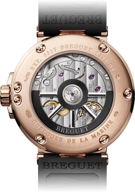 Breguet,Marine 40mm,40mm,Rose Gold,Silver,Automatic,Day,55hours,5517BR,5517BR/12/5ZU