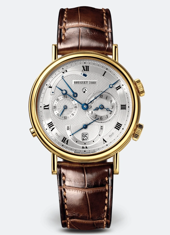 Breguet,Classique 39mm,39mm,Yellow Gold,Silver,Automatic,Day,Power Reserve Indicator,Alarm,5707BA,5707BA/12/9V6