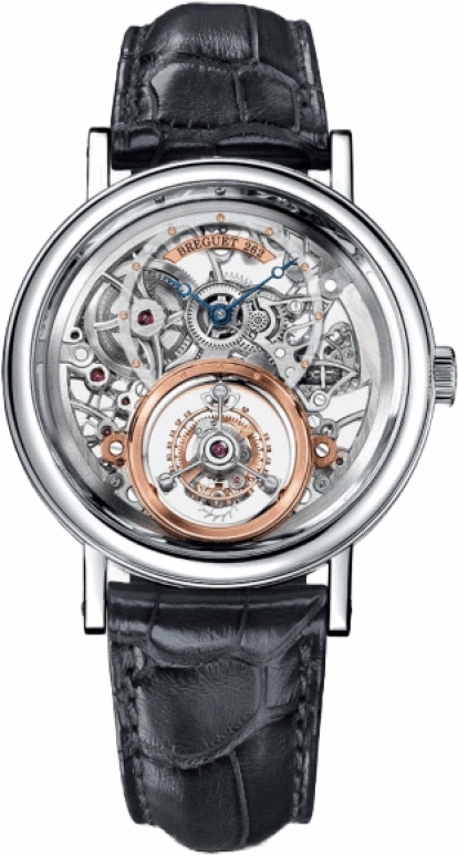 Breguet,Classique Complications 40mm,40mm,Platinum,Handwound,Tourbillon Escapement,Skeleton,5335PT,5335PT/42/9W6