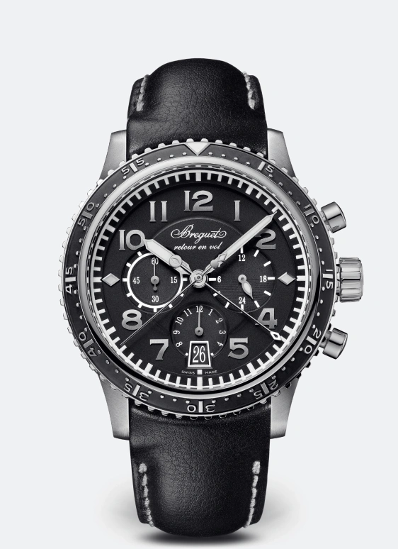 Breguet,Type XX - XXI - XXII 42mm,42mm,Titanium Gold,Black,Automatic,45hours,In-house Caliber,3810TI,3810TI/H2/3ZU