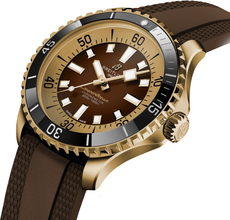 Breitling,Superocean 44mm,44mm,Bronze,Automatic,40hours,In-house Caliber,N17376201Q1S1