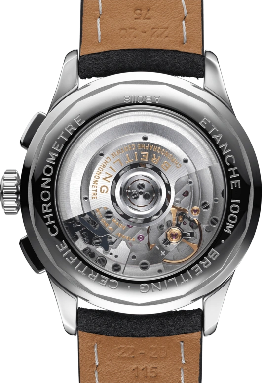 Breitling,Premier 42mm,42mm,Stainless Steel,Grey,Black,Automatic,Chronograph,Day,AB0118221B1X2
