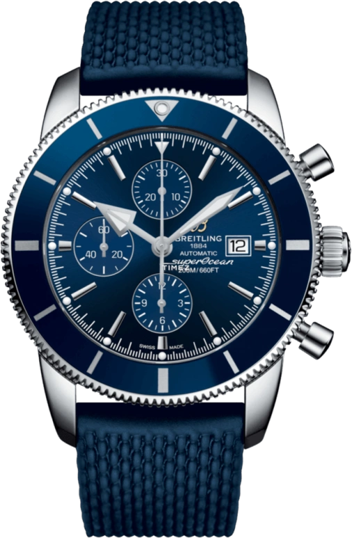 Breitling,Superocean Heritage 46mm,46mm,Stainless Steel,Ceramic,Blue,Automatic,42hours,In-house Caliber,A1331216,A1331216.C963.277S.A20S.1