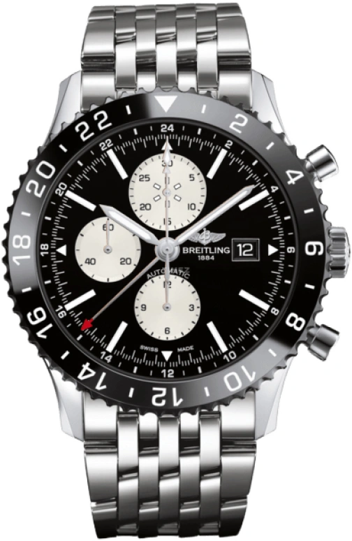 Breitling,Chronoliner 46mm,46mm,Ceramic,Stainless Steel,Black,Automatic,Chronograph,Date,Y2431012,Y2431012/BE10/443A
