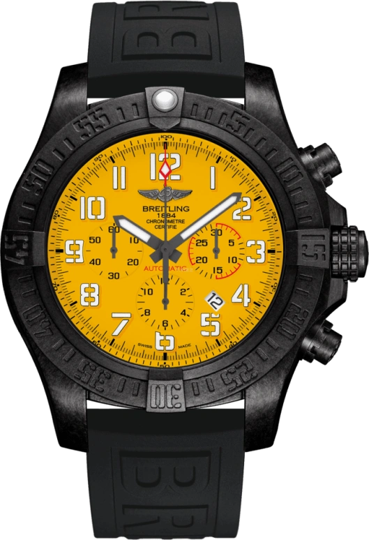 Breitling,Avenger 50mm,50mm,Titaplast,Yellow,Automatic,Chronograph,Date,Column Wheel,XB0170E41I1S1