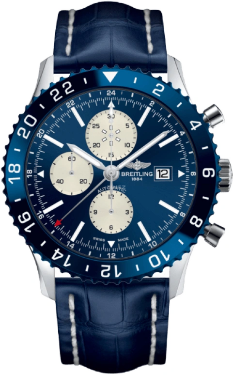 Breitling,Chronoliner 46mm,46mm,Ceramic,Stainless Steel,Blue,Automatic,Chronograph,Date,Y2431016,Y2431016/C970/746P