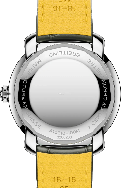 百年灵,璞雅 36毫米,36毫米,精钢,灰色,自动上弦,42小时,自制机芯,A10310671M1P1