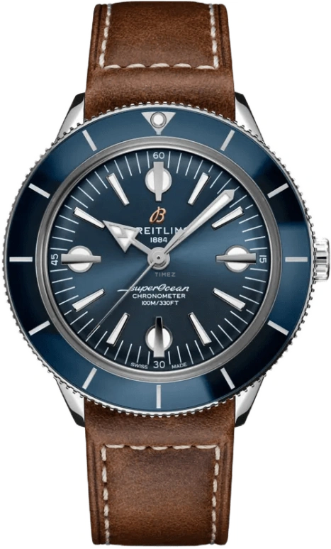 Breitling,Superocean Heritage 42mm,42mm,Stainless Steel,Blue,Automatic,42hours,In-house Caliber,A10370161C1X1