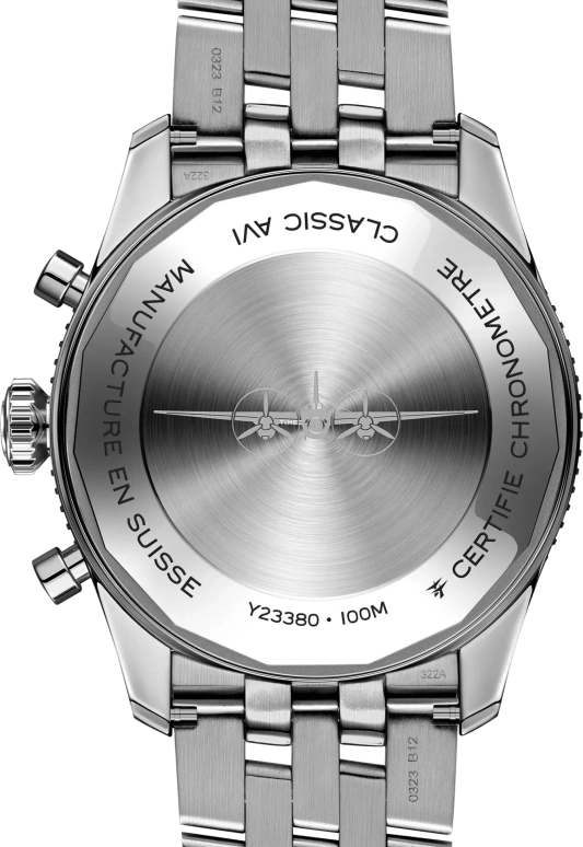 百年灵,传奇航空 42毫米,42毫米,精钢,黑色,自动上弦,计时,42小时,Y233801A1B1A1