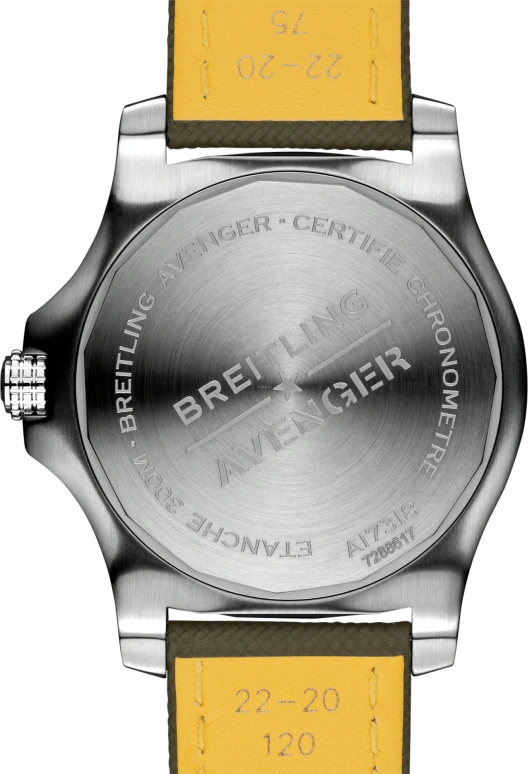 Breitling,Avenger 43mm,43mm,Stainless Steel,Green,Automatic,Chronograph,Date,Anti-magnetic,A17318101L1X1