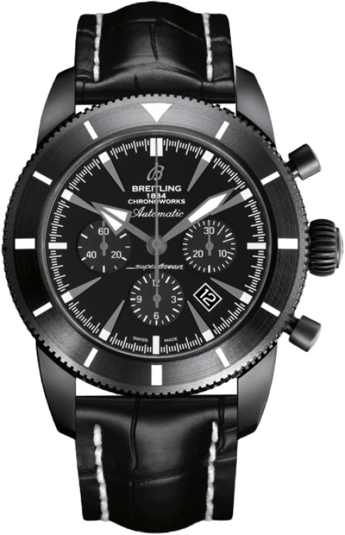 Breitling,Superocean Heritage 46mm,46mm,Ceramic,Black,Automatic,Chronograph,Day,SB0161E4,SB0161E4/BE91/760P