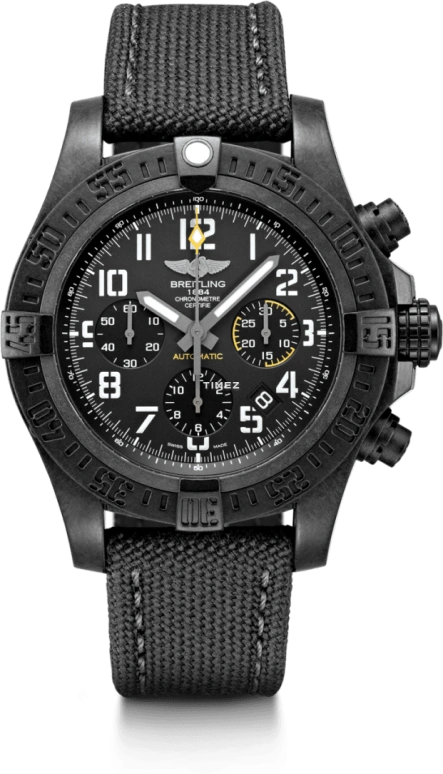 百年灵,复仇者 45毫米,45毫米,Breitlight® 金属,黑色,自动上弦,XB0180E4,XB0180E4/BF31/109W/M20BASA.1