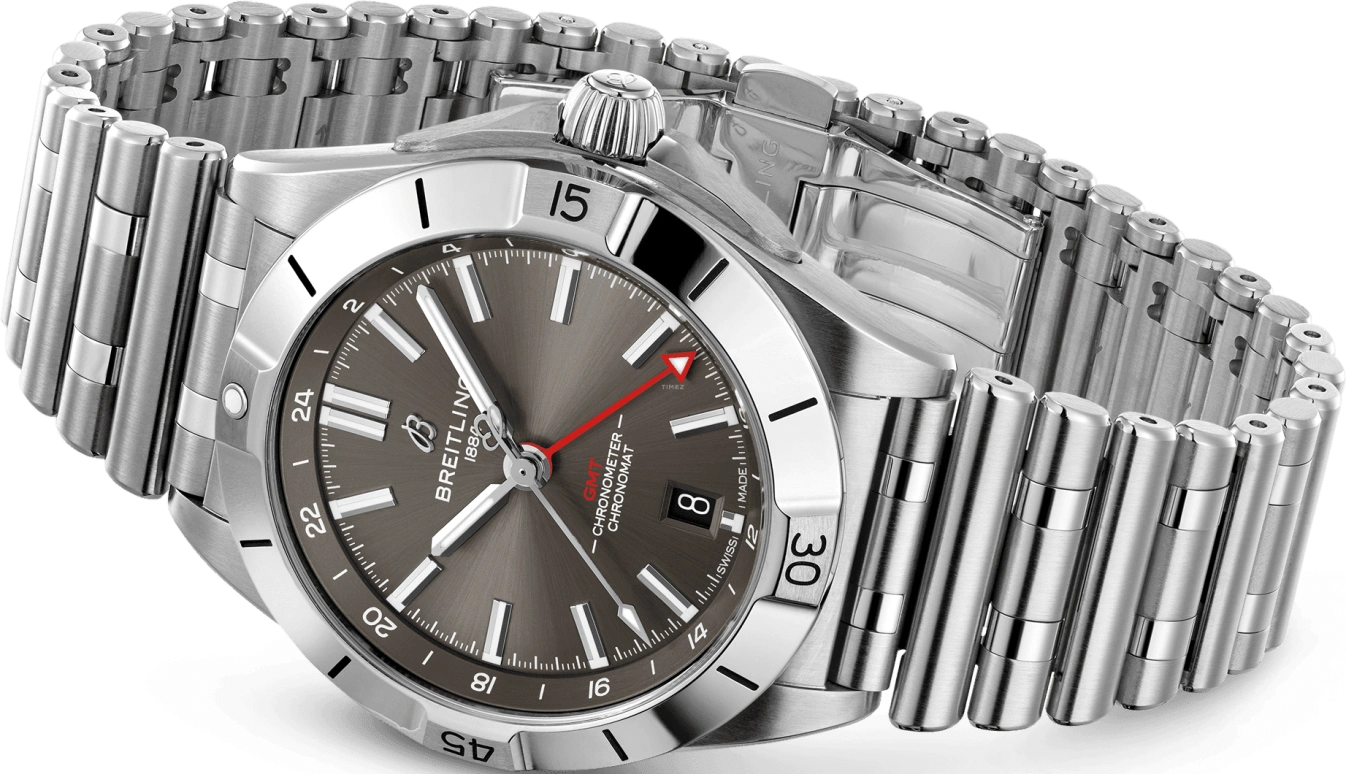 Breitling,Chronomat 40mm,40mm,Stainless Steel,Luminous,Automatic,42hours,In-house Caliber,A32398101M1A1