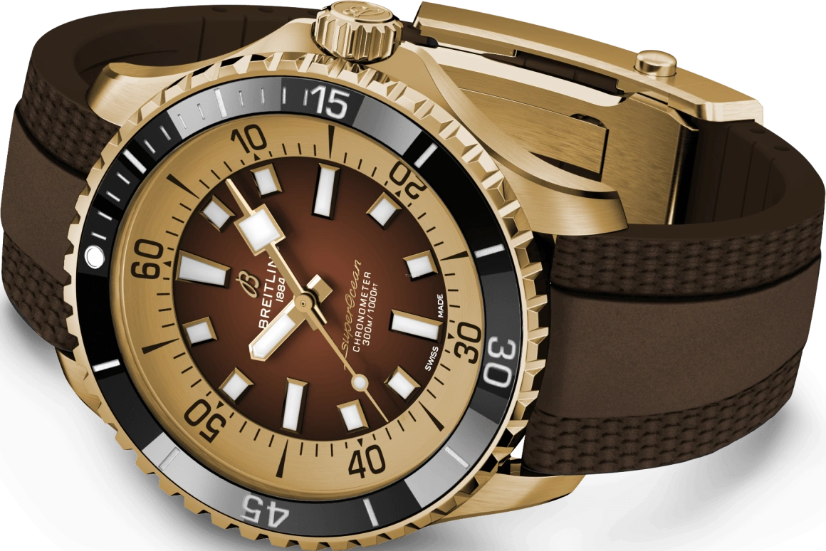 Breitling,Superocean 44mm,44mm,Bronze,Automatic,40hours,In-house Caliber,N17376201Q1S1