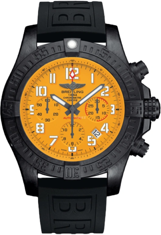 Breitling,Avenger 45mm,45mm,Titaplast,Yellow,Automatic,Chronograph,Date,Column Wheel,XB0180E4,XB0180E4/I534/152S