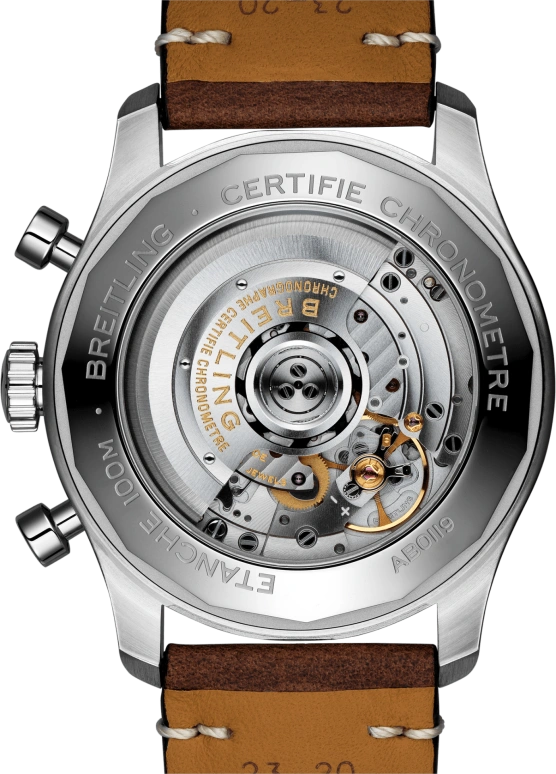 Breitling,Aviatior 8 43mm,43mm,Stainless Steel,Black,Automatic,Chronograph,Day,AB01194A1B1X1