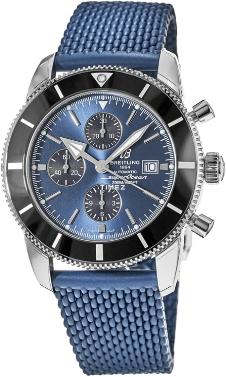 Breitling,Superocean 46mm,46mm,Stainless Steel,Ceramic,Blue,Automatic,A1331212,A1331212/C968/276S