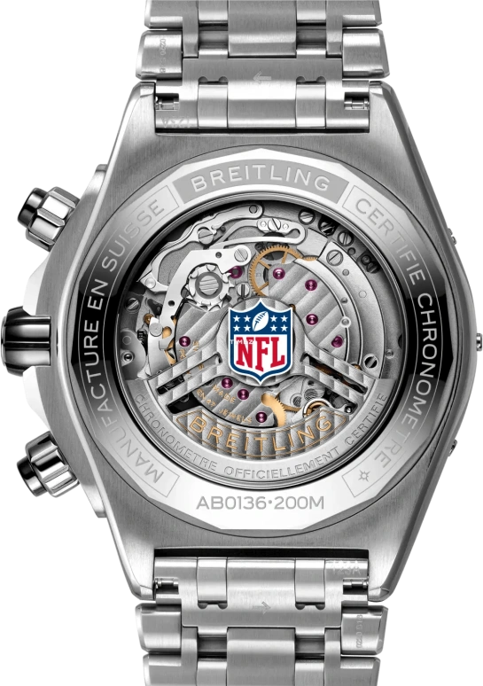 百年灵,机械计时 40毫米,40毫米,精钢,陶瓷,红色,自动上弦,计时,日历,AB01361C1K1A1