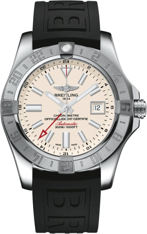 Breitling,Avenger 43mm,43mm,Stainless Steel,Silver,Automatic,Date,42hours,A32390111G1S1