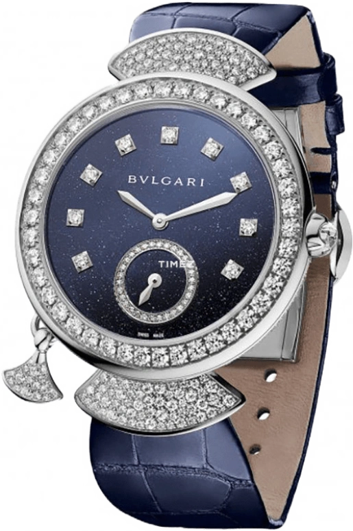 Bulgari,Divas' Dream 37mm,37mm,White Gold,Blue,Handwound,Minute Repeater,42hours,103138