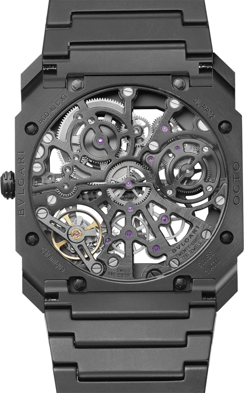 Bulgari,Octo 40mm,40mm,Ceramic,Skeleton,Handwound,Power Reserve Indicator,65hours,103126