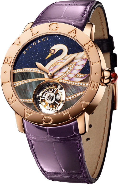 Bulgari,Bulgari Bulgari 37mm,37mm,Rose Gold,Gold,Automatic,Tourbillon,64hours,102342