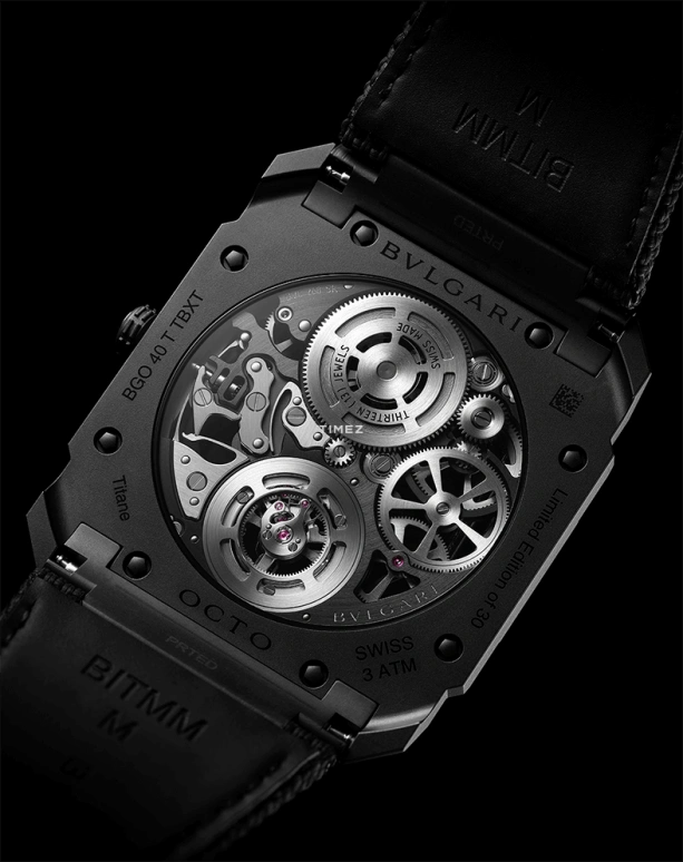 Bulgari,Octo 40mm,40mm,Titanium Gold,Skeleton,Handwound,Tourbillon,52hours,103535