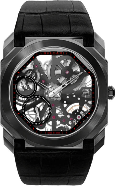 Bulgari,Octo 40mm,40mm,Ceramic,Skeleton,Handwound,Power Reserve Indicator,65hours,102776