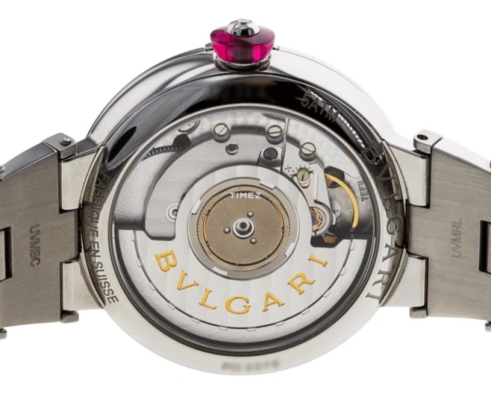 Bulgari,Lvcea 33mm,33mm,Stainless Steel,Silver,Grey,Automatic,Day,42hours,102219