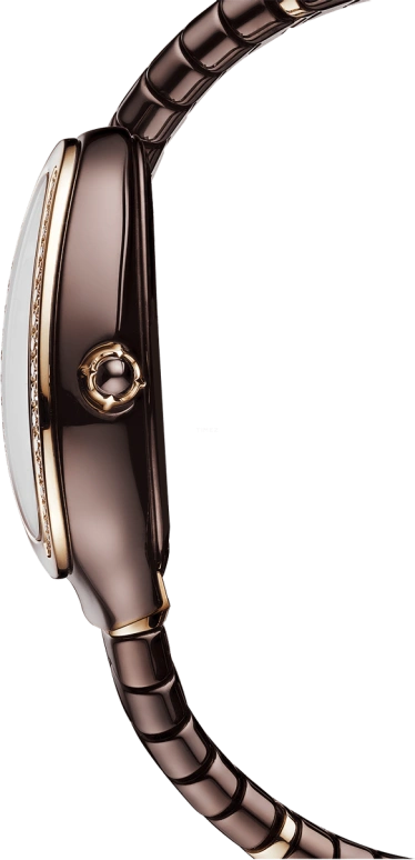 Bulgari,Serpenti 35mm,35mm,Ceramic,Coffee,Brown,Sapphire,Crystal Glass,103060