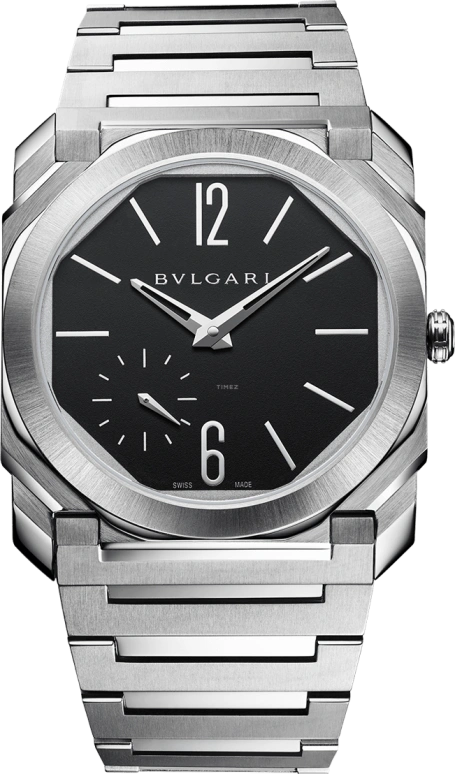 Bulgari,Octo 40mm,40mm,Stainless Steel,Black,Automatic,60hours,In-house Caliber,103297