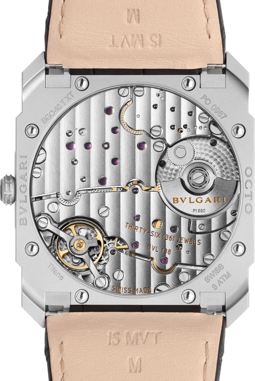 Bulgari,Octo 40mm,40mm,Titanium,Grey,Automatic,60hours,In-house Caliber,102711