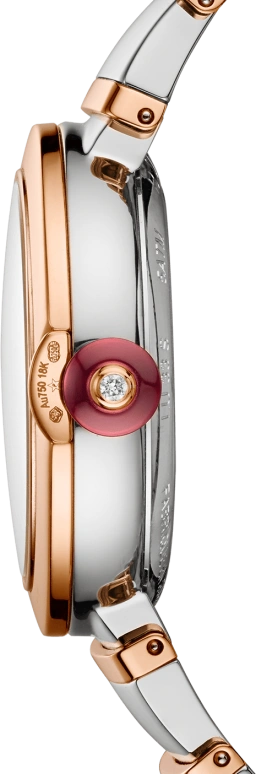 Bulgari,Lvcea 33mm,33mm,Stainless Steel,Rose Gold,Silver White,Automatic,42hours,In-house Caliber,102198