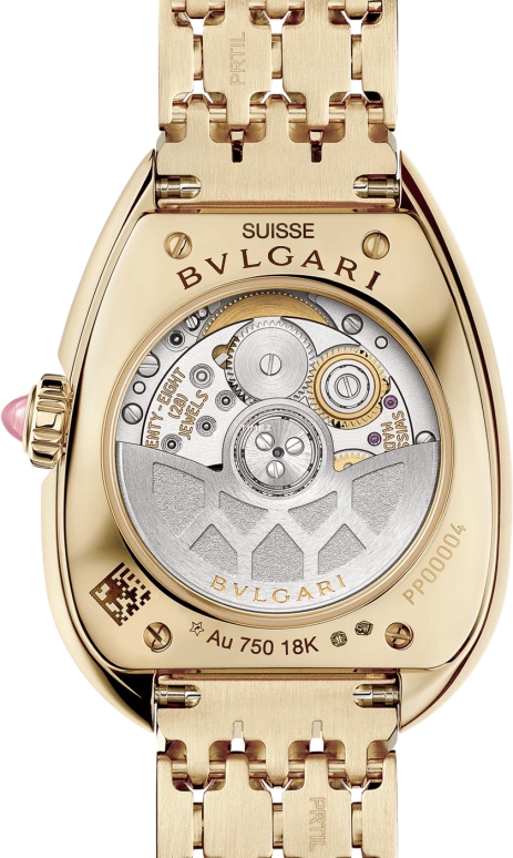 宝格丽,Serpenti Seduttori 34毫米,34毫米,黄金,白色,自动上弦,50小时,自制机芯,103898