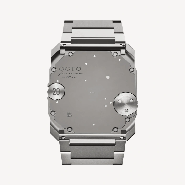 Bulgari,Octo 40mm,40mm,Titanium,Grey,Handwound,Chronograph,Octagon,Mark Zuckerberg,104081