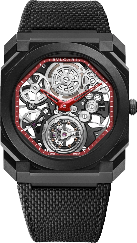 Bulgari,Octo 40mm,40mm,Titanium Gold,Skeleton,Handwound,Tourbillon,52hours,103535