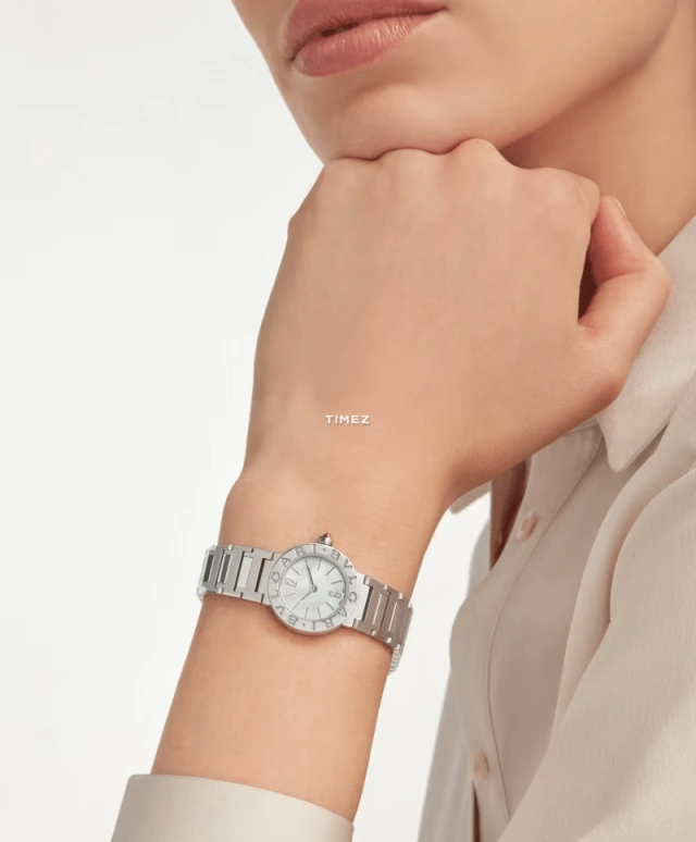 宝格丽,Bulgari宝格丽 23毫米,23毫米,不锈钢,白色,石英,圆形,银色,104032