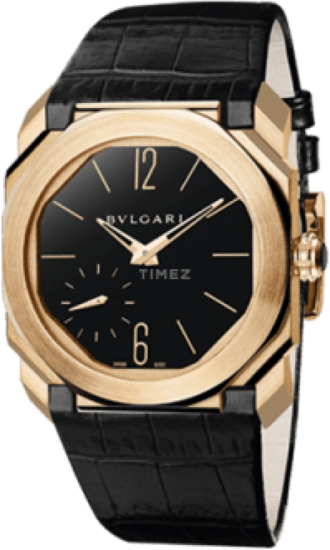 Bulgari,Octo 40mm,40mm,Pink Gold,Black,Handwound,Power Reserve Indicator,70hours,102371