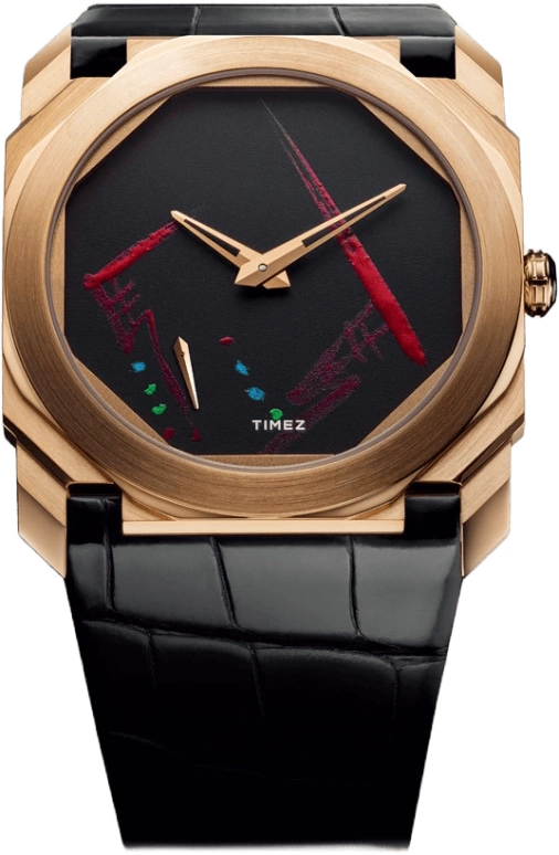 Bulgari,Octo 40mm,40mm,Rose Gold,Black,Handwound,Power Reserve Indicator,70hours,102590