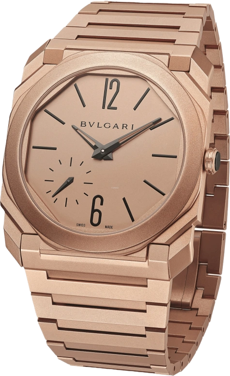 Bulgari,Octo 40mm,40mm,Pink Gold,Pink,Automatic,60hours,In-house Caliber,102912