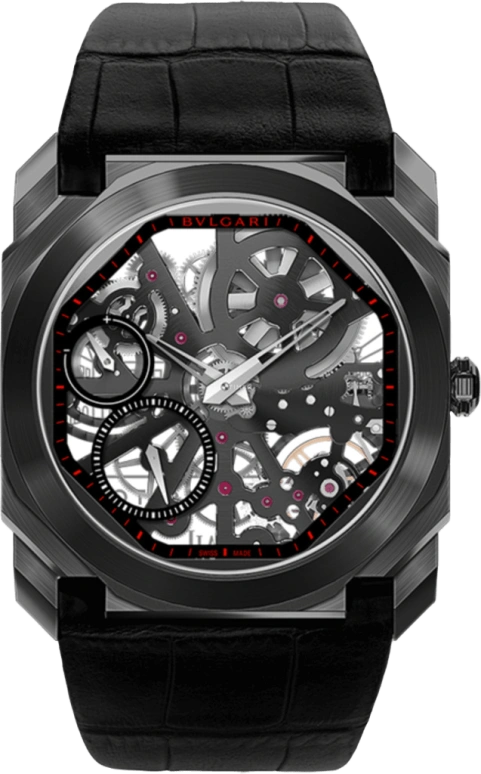 Bulgari,Octo 40mm,40mm,Ceramic,Skeleton,Handwound,Power Reserve Indicator,65hours,102777