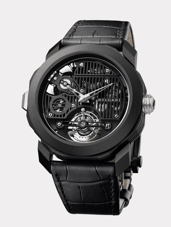 Bulgari,Octo 44mm,44mm,Titanium Gold,Black,Handwound,Power Reserve Indicator,Tourbillon,Minute Repeater,103283