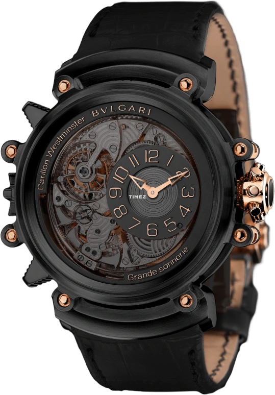 Bulgari,Haute Horlogerie 51mm,51mm,Titanium,Black,Handwound,Tourbillon,Minute Repeater,102629