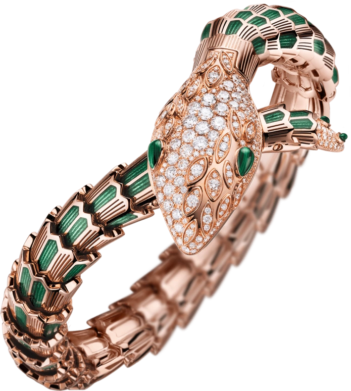 Bulgari,Serpenti 40mm,40mm,Rose Gold,Quartz,26280hours,In-house Caliber,102240