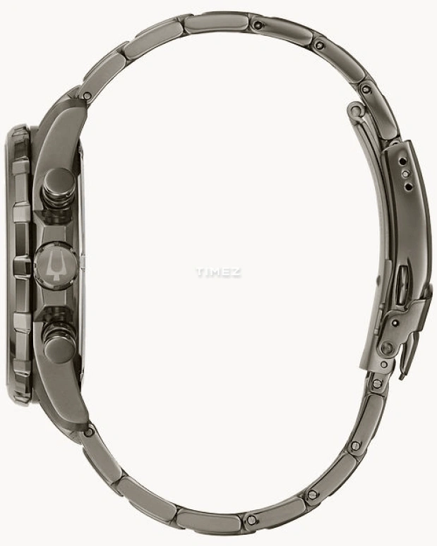 宝路华,Marine Star 43毫米,43毫米,不锈钢,红色,石英,计时,日历,98B350