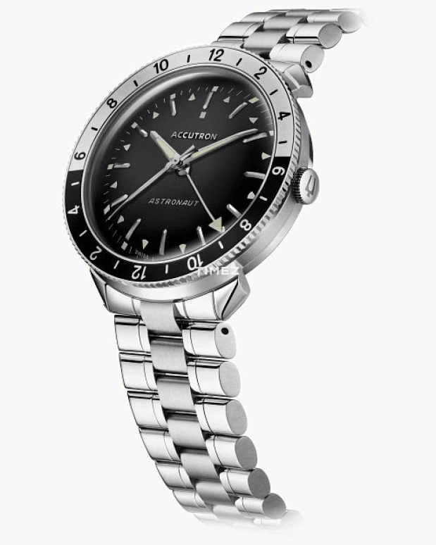 宝路华,Lunar Pilot 39毫米,39毫米,不锈钢,黑色,自动上弦,格林尼治时间,蓝宝石,水晶玻璃,2SW8A002
